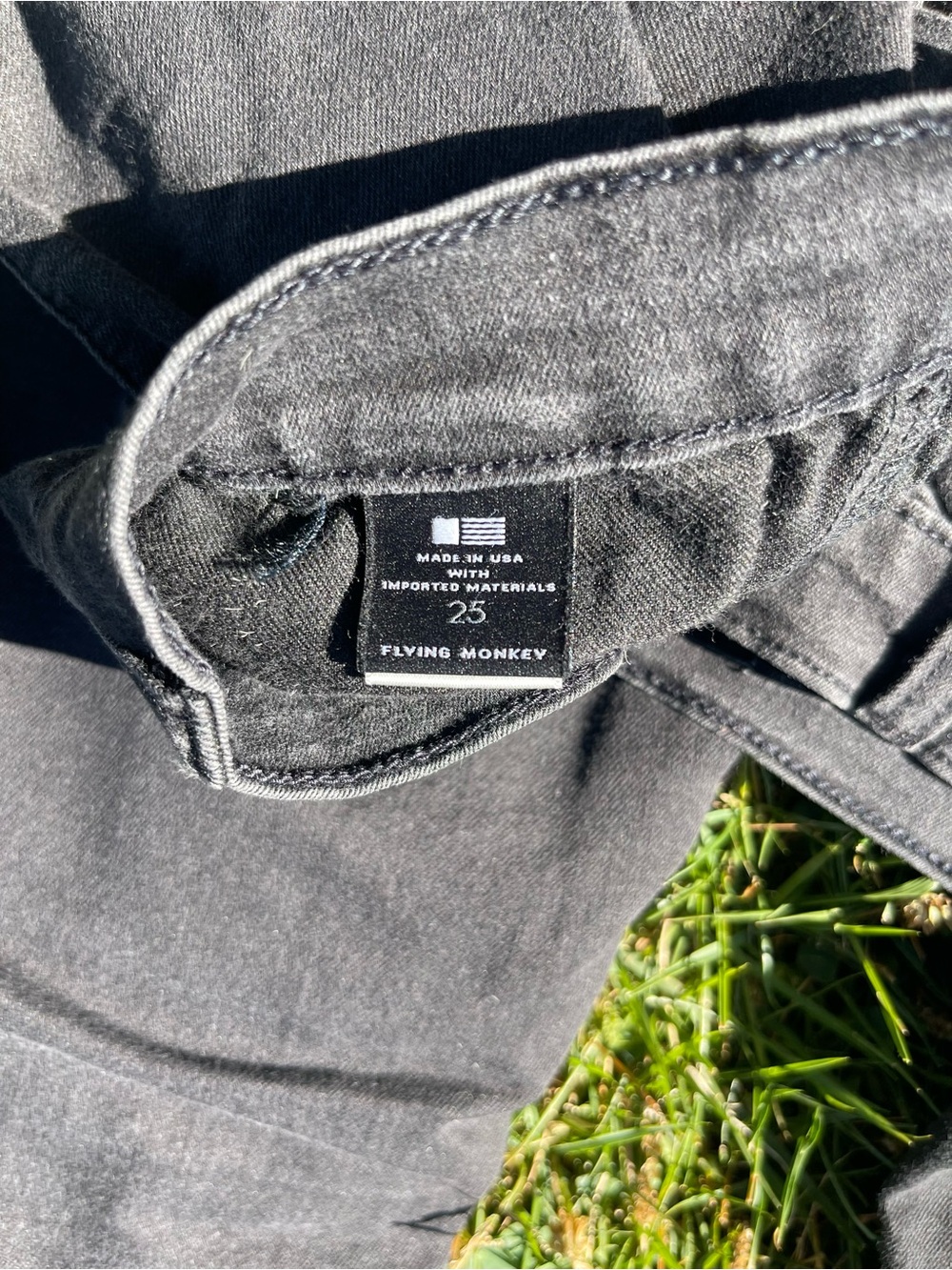 Flying Monkey Black Mid-Rise Skinny Jeans Custom Bleached View 3